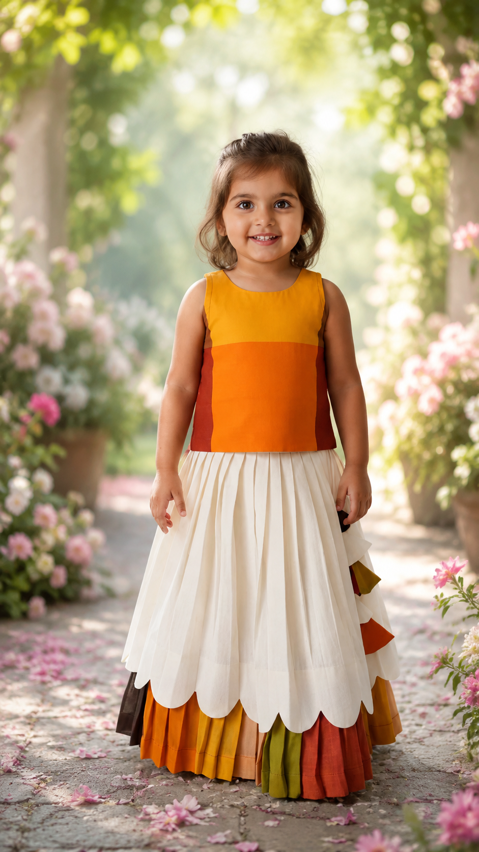 Premium Collection: Cora Cotton Lehengha Choli