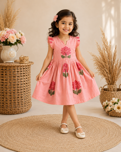 Lotus Gilrs short gown❤️