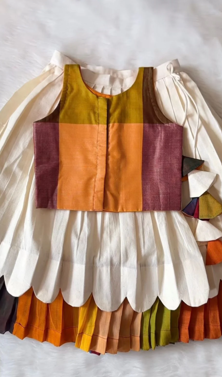 Premium Ethnic : Cora Cotton Lehengha Choli